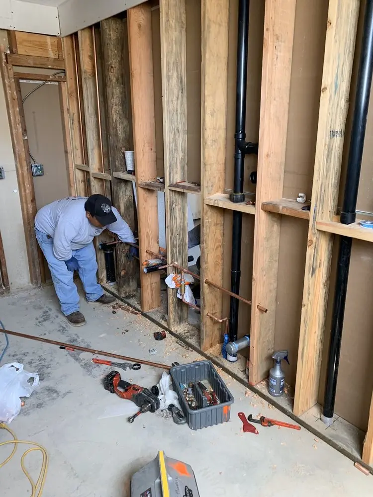 Commercial rough-in plumbing for Gas Line Repair in Queensbury